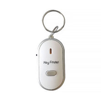 Wireless Whistle Key Finder LED Flashlight Electronic Anti-Theft Ellipse Key Search Anti-Lost Remote Keyfinder Wallet Locator