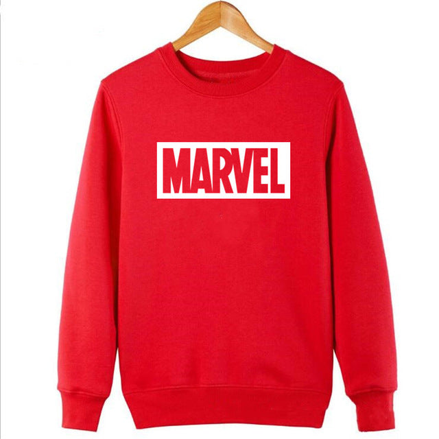 Super Hero Marvel Sweatshirts Fashion Cotton Men Hoodies Marvel Avergers Cool Printed Sweatshirts Men Clothing