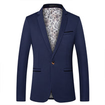 British's Style Casual Slim Fit Suit Jacket Male Blazers Men Coat Terno Masculino Plus Size 5XL