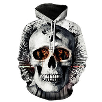 Skull 3D Print hoodies Hip Hop Autumn Sweatshirts