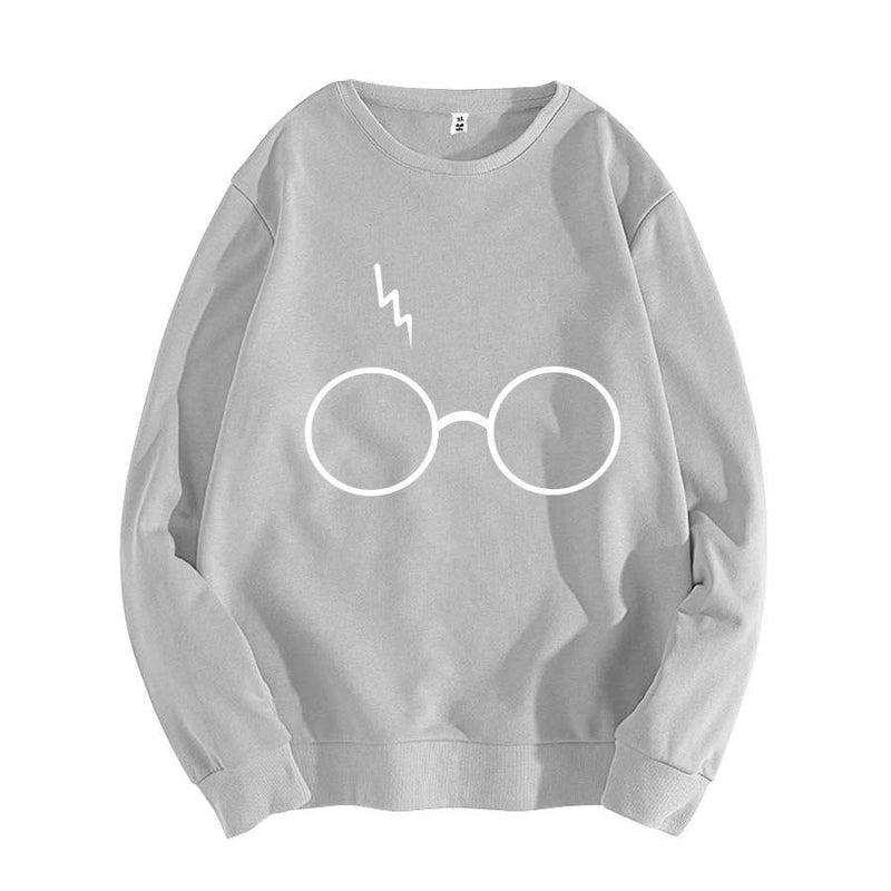 Harry Potter 's Glasses Pullover Printed Sweatshirts Hoodies
