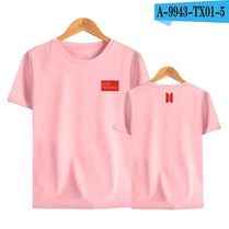 Kpop BTS Love Yourself Answer 2018 Summer World Tour Print T-shirts Women Fashion Cotton Short Sleeve Top Tshirts eprolo