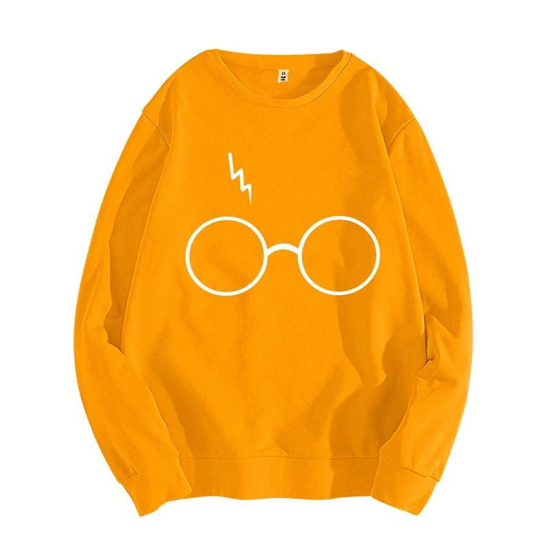 Harry Potter 's Glasses Pullover Printed Sweatshirts Hoodies