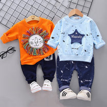 Kids Clothes Baby Boys Costume Star camouflage Tracksuit Tops Pants 2PCS Children Newborn Boy spring Outfits girls infantil Set