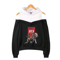 Apex Legends Print Hoodies Sweatshirts Women Sleeve Off-Shoulder Exclusive Women Album autumn Hoodies