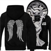 The Walking Dead Hoodie Zombie Daryl Dixon Wings Winter Sweatshirts