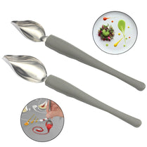 Chef Decoration Pencil Anti-slip Accessories Draw Tools Stainless Steel Portable Mini Sauce Painting Coffee Spoon Kitchen Home webstore.myshopbox.net