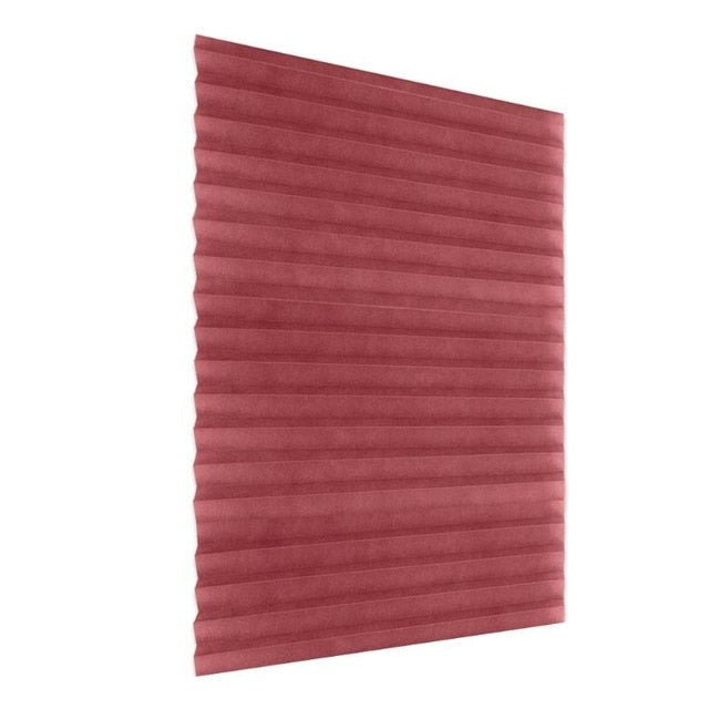 Self-Adhesive Pleated Blinds Blinds Curtains Living Room Half Blackout Window Curtains For Bathroom Balcony Shades