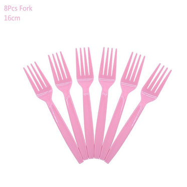 8pcs-plastic-fork