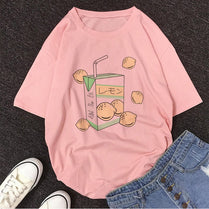 Cartoon Peach T shirt