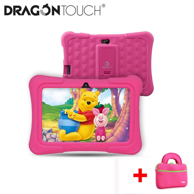 Dragon Touch Y88X Pro 7 '' HD Display Kids Tablet for Children 2GB+16GB Quard-Core Android 9.0 with Tablet Pocket Wifi Tablet PC