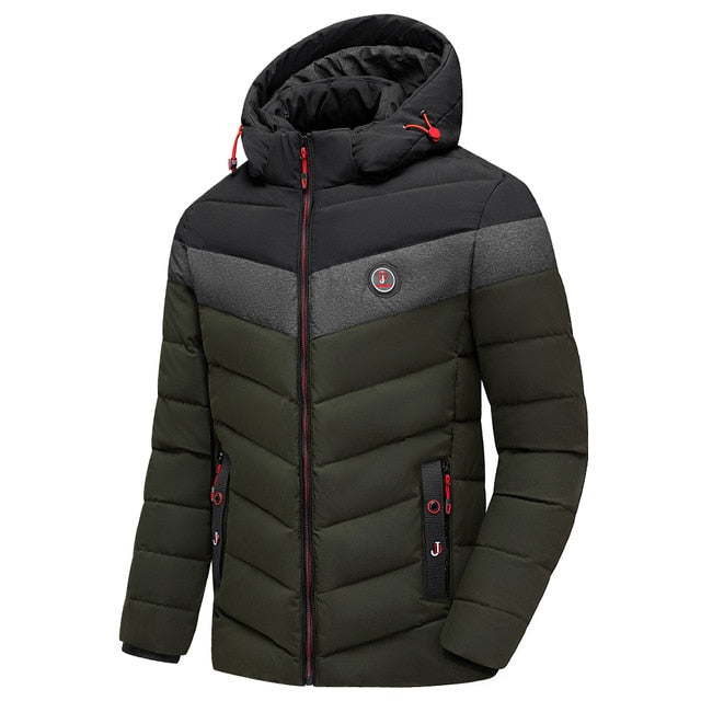 Casual Warm Thick Waterproof Jacket