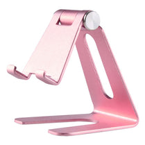 Foldable Aluminium Alloy Desktop Mobile Phone Holder Desk Stand Tablet PC Adjustable Phone Mount For iPhone iPad For Samsung