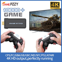 Portable 4K TV Video Game Console With 2.4G Wireless Controller Support CPS PS1 Classic Games Retro Game Console