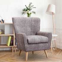 Modern Dining Chair Leisure Chair Armchair Cloth Art customized Living Room Furniture Decoration sofa 26 x 25.4x 37 inch