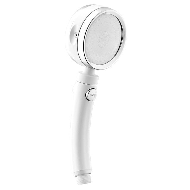 Handheld Shower Head High Pressure 5 Function Adjustable Bath Shower Jets with On/Off Pause Switch Removable Filter with Hose
