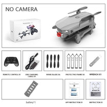 New Fpv Mini Drone With/without HD 4K Dual Cameras 1080p Wifi Foldable Drones With Camera Hight Hold RC Quadcopter Dron Toy Gift