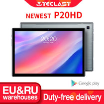 Teclast P20HD Tablet 10.1 inch IPS Android 10 Tablette 1920x1200 4GB RAM 64GB ROM Tablets PC SC9863A Octa Core 4G LTE Tabletas webstore.myshopbox.net