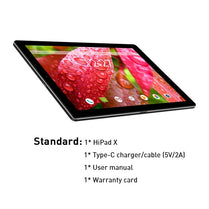 CHUWI HiPad X 10.1 inch Android 10 Tablet PC Octa Core LPDDR4X 6GB RAM 128G UFS 2.1 Tablet 4G LTE GPS