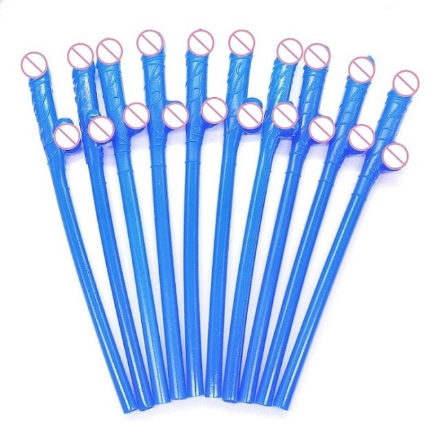 10Pcs Drinking Penis Straws Bridal Shower Sexy Hen Night Willy Penis Novelty Nude Straw for Bar Bachelorette Party Supplies webstore.myshopbox.net