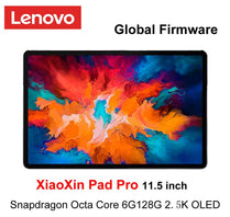 Global Ffirmware Lenovo XiaoXin Pad Pro Snapdragon Octa Core 6GB RAM 128GB 11.5 inch 2.5K OLED Screen lenovo Tablet Android 10