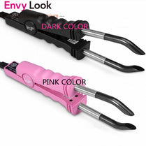 Envy Look  Hair Extension Connector Machine Salon Iron Tool Black Or Red Color Hair Connector Tools Temperature Heat Connector
