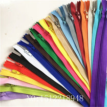 100pcs 3# Closed End Nylon Coil Zippers Tailor Sewing Craft ( 3-40 Inch) 7.5-100 CM Crafter's &FGDQRS  (20/Color U PICK) webstore.myshopbox.net