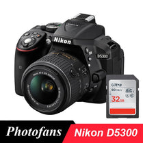Nikon  D5300 DSLR Camera with 18-55mm Lens -WIFI -Video