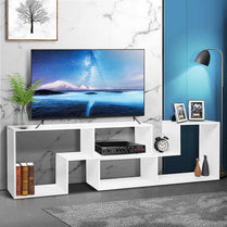 3 in 1 Multifunction Convertible TV Stand/Bookshelf Combination TV Table Home Furnishings TV Unit Cabinet Living Room Furniture