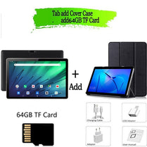 New Upgrade 10 Inch Tablet Pc Octa Core Android 9.0 Google Market 3G 4G LTE Phone Call Dual SIM Dual Cameras 2.5D Tempered Glass
