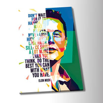 1pcs HD Art Poster Elon Musk Posters Wall Picture Canvas Wall Art Painting for Bedroom Wall Décor