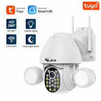 Smart Lighting Camera Tuya Flood Light Humanoid Trigger PTZ Wifi IP AI Auto Tracking Audio 3MP Security CCTV Vedio Surveillance