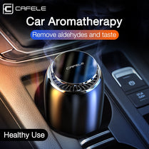 Cafele Alloy Car Air Freshener Smell in the Car Perfume Aromatherapy For Auto Interior Accessories Aroma Diffuser Dashboard