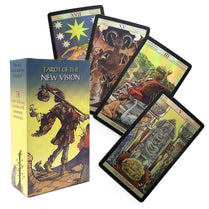 New vision rider wait Tarot Cards Games shining playing Cards oracle deck toys divination fate table game gifts