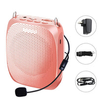 SHIDU 10W Class D Voice Amplifier Wired Microphone Mini Audio Portable Speaker Natural Stereo Sound Loudspeaker For Teacher S258