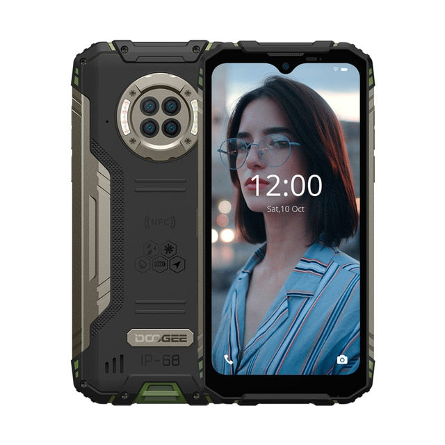 DOOGEE S96 Pro Waterproof Rugged Phone 48MP Round Quad Camera 20MP Infrared Night Vision Helio G90 Octa Core 8GB+128GB 6350mAh