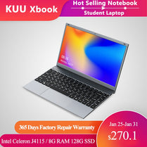 14.1 Inch 8GB DDR4 RAM Student Computer Intel Processor Bluetooth WiFi Windows 10 laptop Full Size Keyboard Student Notebook