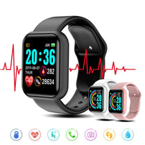 2020 Y68 Smart Watch Men Women Blood Pressure Fitness Tracker Bracelet Smart Clock D20 Waterproof Sport Smartwatch Android IOS