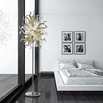 Modern Blown Glass led floor lamp Luxury Indoor Decorations for the living room