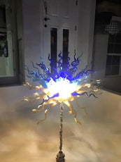 Modern Blown Glass led floor lamp Luxury Indoor Decorations for the living room