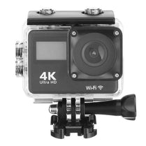 4K Ultra HD Action Camera Touch Double LCD WiFi 20MP 170D 30m Go Waterproof Pro Sport DV Helmet Video Camera With Remote Control