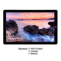 CHUWI  Hi10 X 10.1 inch Tablet FHD Screen Intel N4120 Quad Core  6GB RAM 128GB ROM Windows10 Tablets PC Dual Band 2.4G/5G Wifi