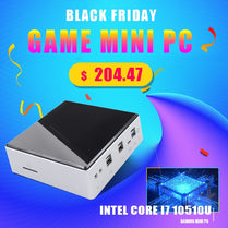 Cheapest Mini Pc Intel i7 10510U / 8550U 4 Cores 8 Threads 2*DDR4 Max 64GB Gaming Computer Win 10 Pro Type-C SD DP HDMI Nuc Pc