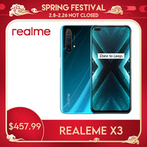 Realme X3 Global Version 8GB 128GB 6.6'' Ultra 120Hz Screen 64MP Quad Camera NFC Snapdragon 855 Plus Mobile SmartPhone