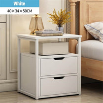 Nordic Style Bedside Table Nightstand End Table Bedroom Locker Storage Cabinet With Drawer Organizer Bedroom Modern Furniture