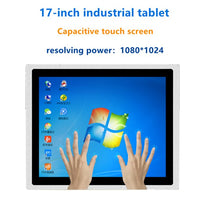 10 / 15 / 17 / 21 inch industrial touch all in one  PC capacitive screen i3-i5-i7cpu  4G 64g WiFi com Industrial Tablet computer
