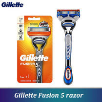 Gillette Fusion 5 Shaving Machine Safety Razor Holder Face Shaver Cassettes Shave Beard Case With Replacebale Blades For Men