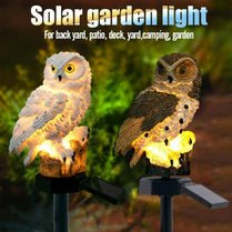 Outdoor Solar Power Garden Lights Owl Decor Path Lawn Yard LED Landscape Lamp Energy-saving Suitable For Garden Lawn Patio Aisle
