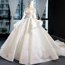 New Arrivals Gorgeous Long Sleeve Beading Lace Wedding Dress China Shop Online Vestido De Noiva Princesa webstore.myshopbox.net