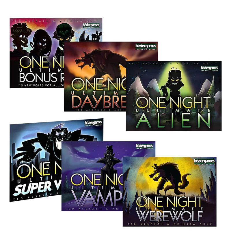 One Night Ultimate Werewolf Board Games fun family Daybreak vampire card Game for kids adult party Gift alien playing cards